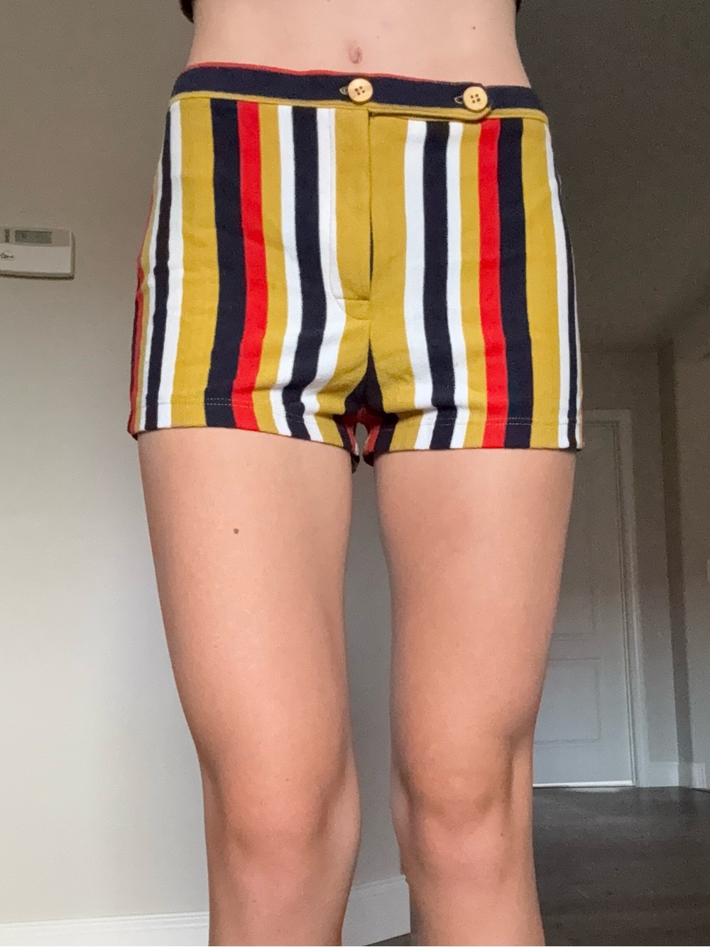 UO striped shorts